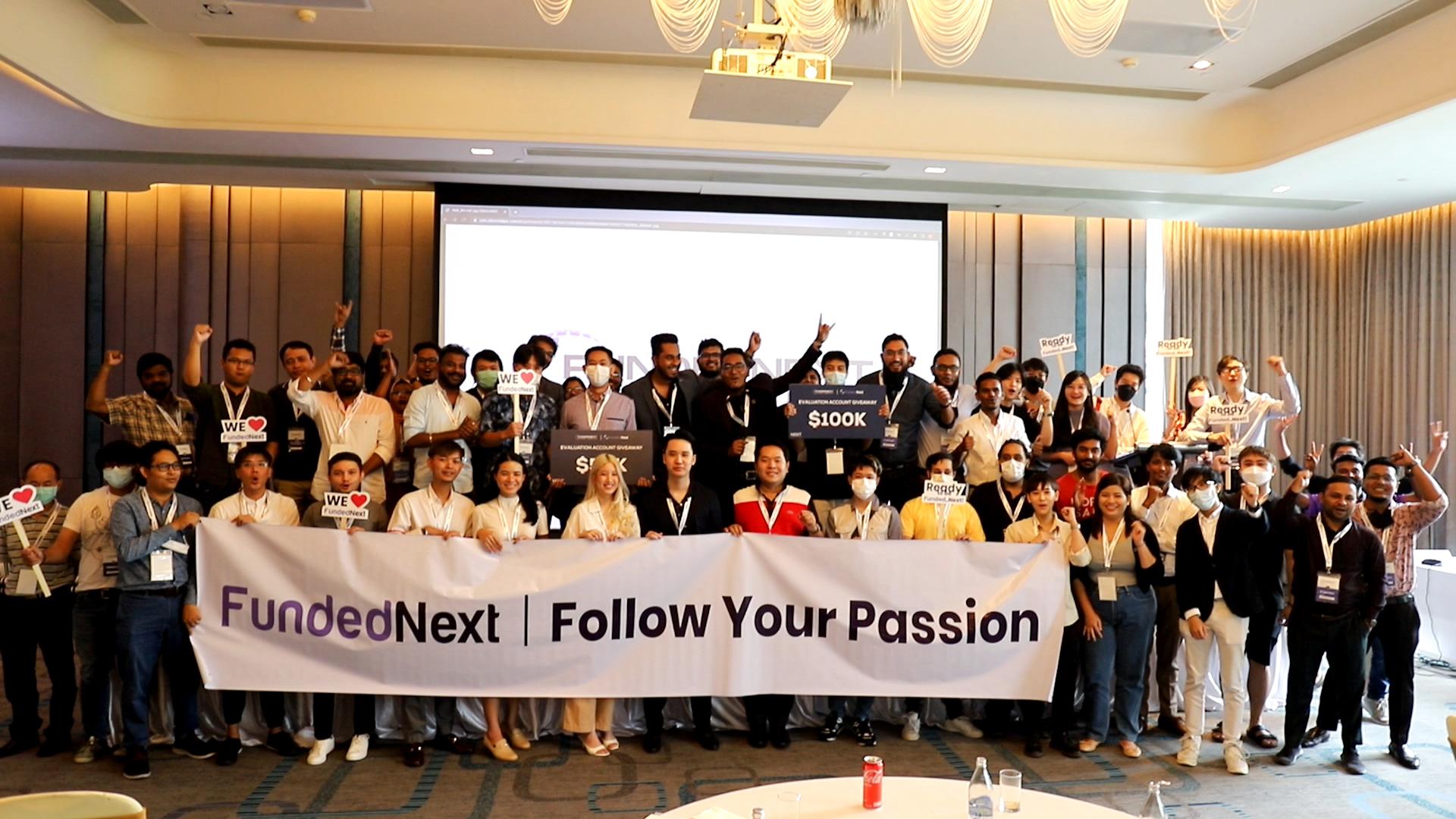 Group Photo of FundedNext Global Team Meetup
